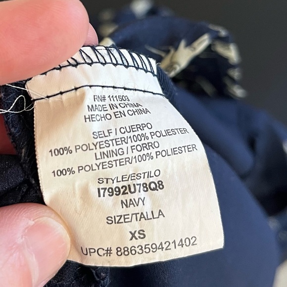 Lily Rose Bird Print 3/4 Sleeve Mini Dress - Picture 11 of 15